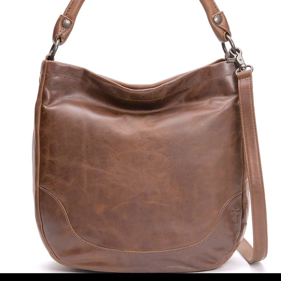 Frye Melissa Hobo Bag Dark Brown EC - Picture 2 of 12